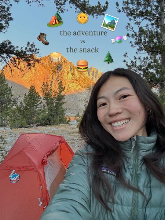 because the food is one of the best parts of any adventure, right??? 

When we go backpacking, camping, or hiking, I lov