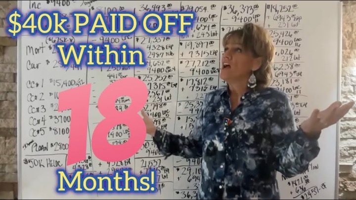 $40k PAID OFF Within 18 Months!