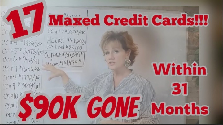 17 Maxed Credit Cards & Maxed HELOC- How Would You Do It?