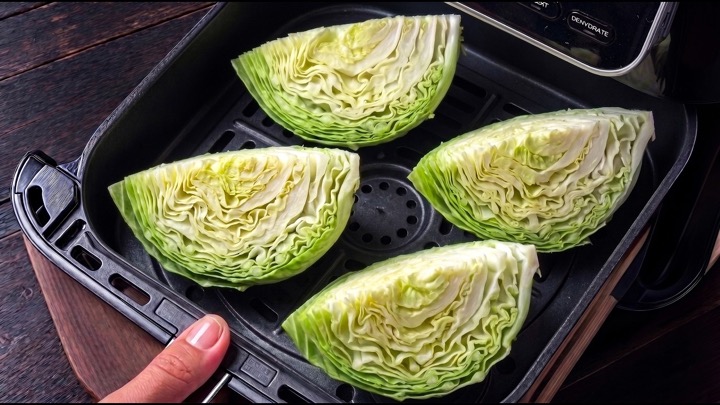 I Started Buying Cabbage EVERY WEEK After Trying This AIR FRYER Trick — So Delicious!
