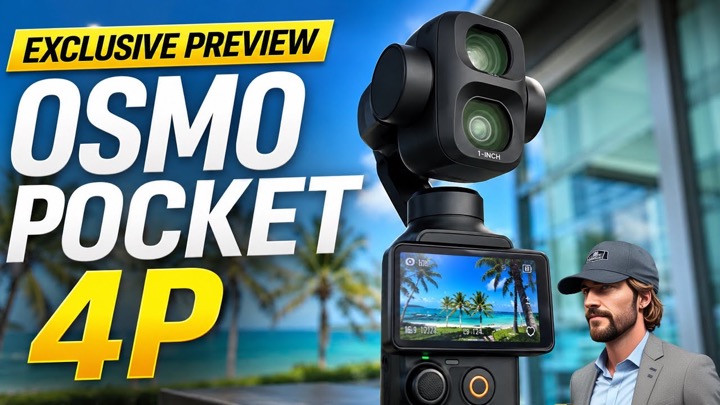 DJI Osmo Pocket 4P - Exclusive Look from Cancun, Mexico