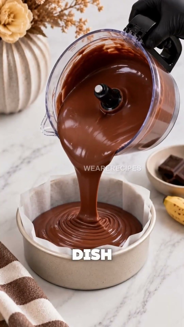High-Protein Chocolate Banana Cheesecake | Creamy & Easy #easyrecipe