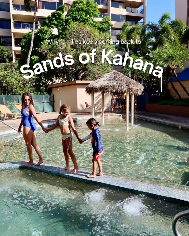 Still not over our stay at Sands of Kahana in Maui 🌺✨

This was one of those resorts that truly made family travel feel EASY. Between the b