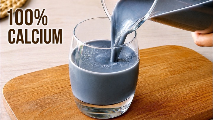 Forget the Milk You Know! I Made BLACK MILK with 100% Daily Calcium
