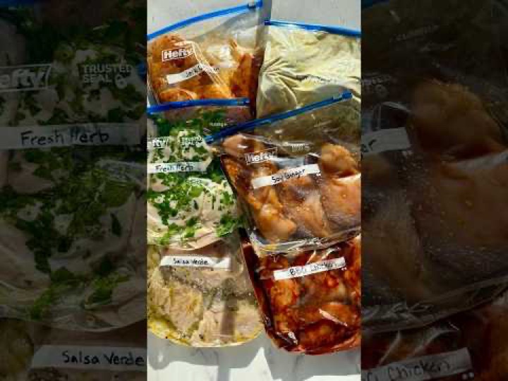 6 Breast Chicken Marinades- Weelicious