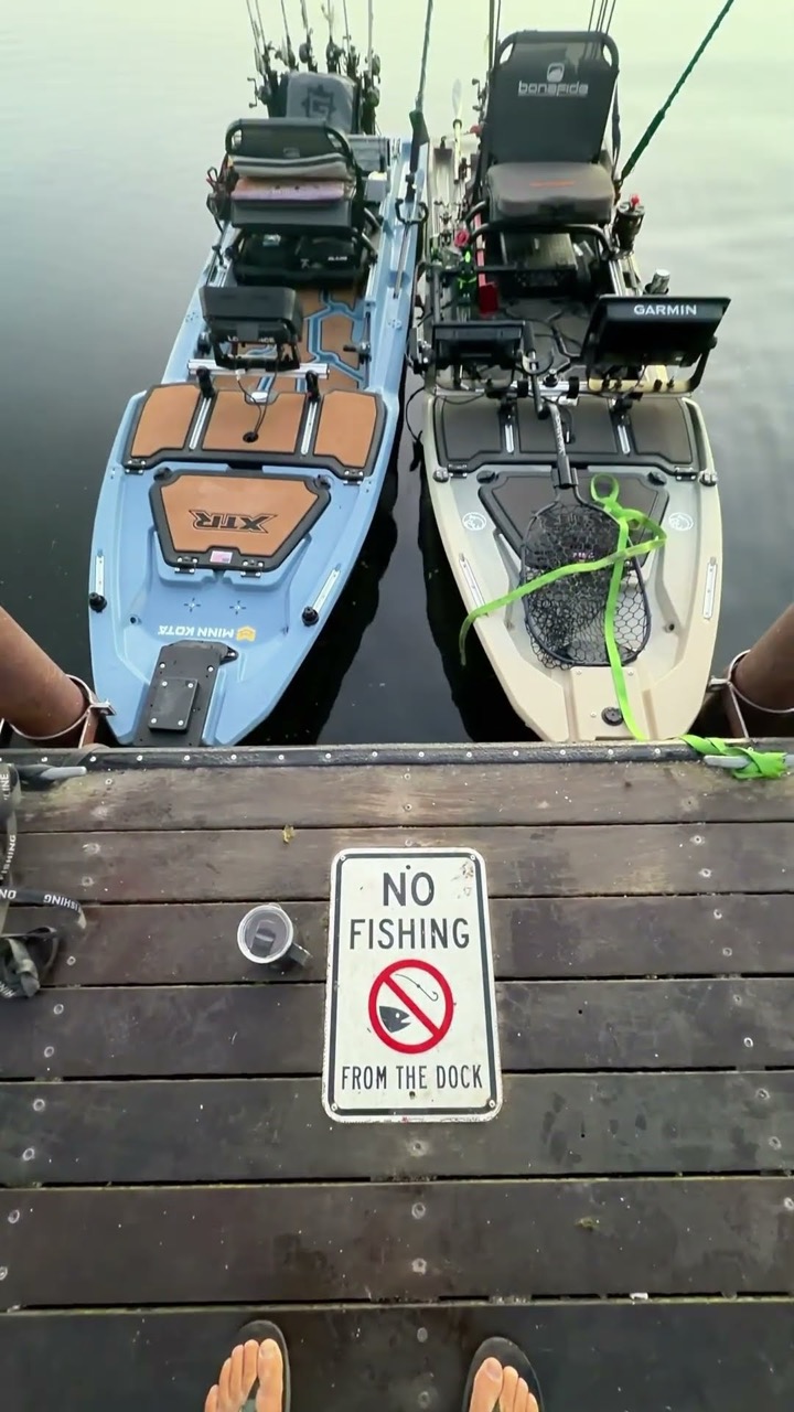 No Fishing From The Dock 🔥