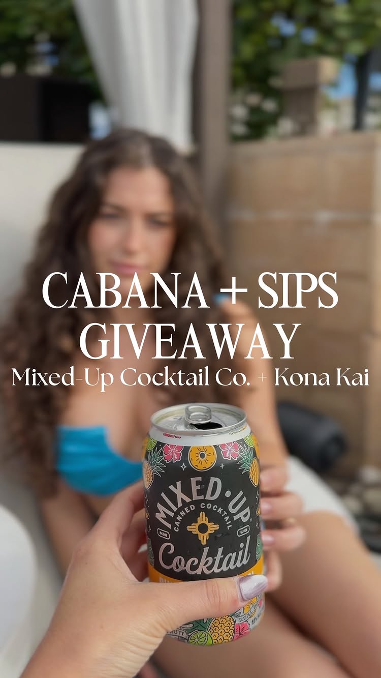 🍹POOLSIDE CABANA GIVEAWAY ☀️

We spent the day soaking up the sun at the Paloma Cabana at @konakairesortsd with help from our friends over 