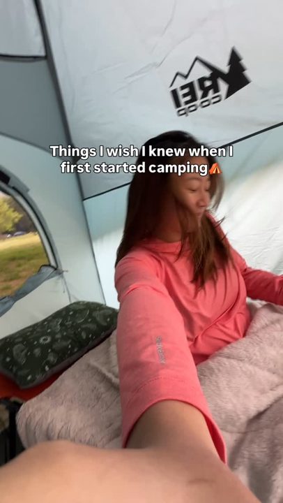 5 camping lessons we learnt the hard way so you hopefully don’t have to 👇 (comment “camp guide” for my free packing list