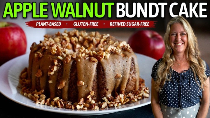 Nuts About Apples? You'll Love ❤️ This Apple Walnut Bundt Cake!