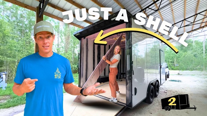 Insulating Our DIY Cargo Trailer Camper!