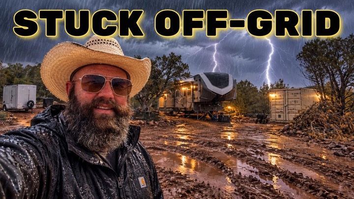Thunderstorms Have Me Stuck Off-Grid - I Need To Leave!!