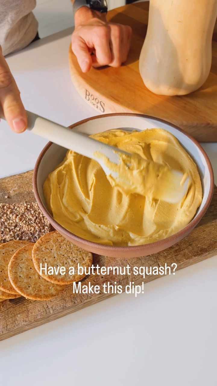 Have a butternut squash? Make this dip!