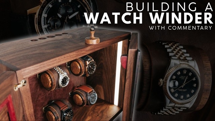Building an Automatic Watch Winder from Scratch (with Commentary)