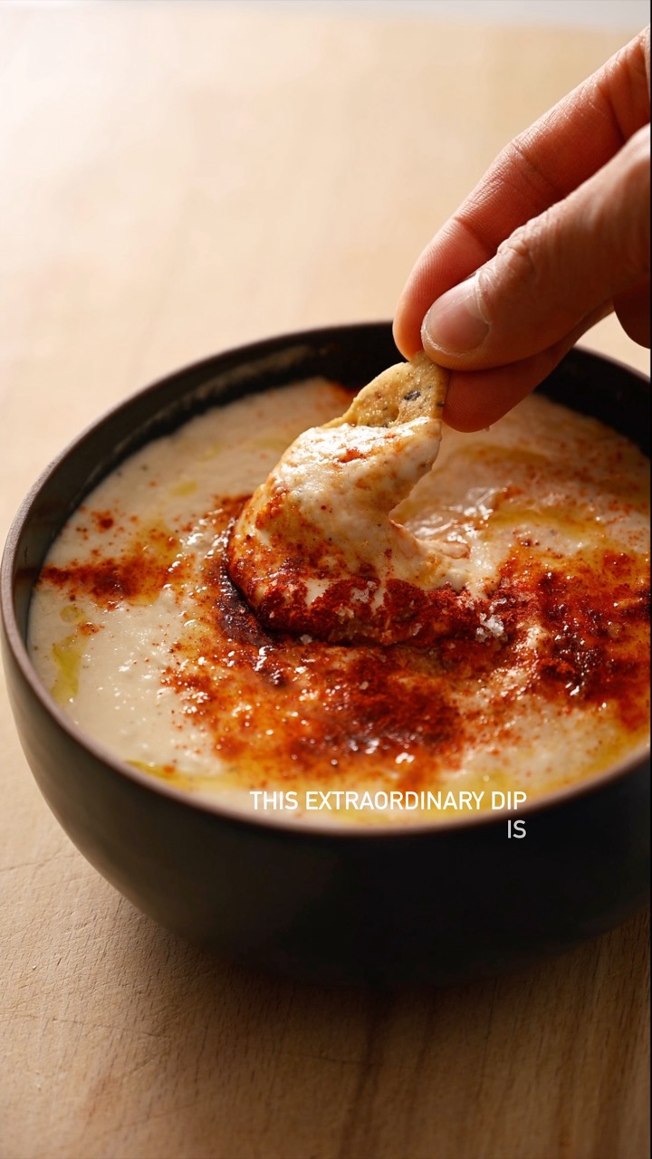 If Hummus had an elegant sister #recipe #food #yeungmancooking